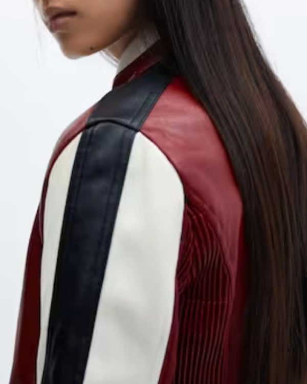 Red Cherry Crop Mango Jacket