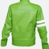 RyanKelleyAlienSwarmBen10GreenLeatherJacket