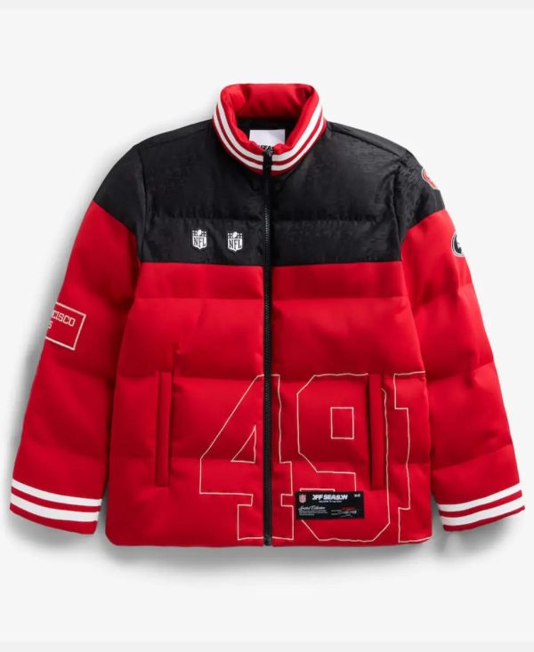 SanFrancisco49ersOffSeasonxNFLPufferJacket
