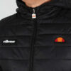 ShopEllesseLombardyBlackHoodedPufferJacke