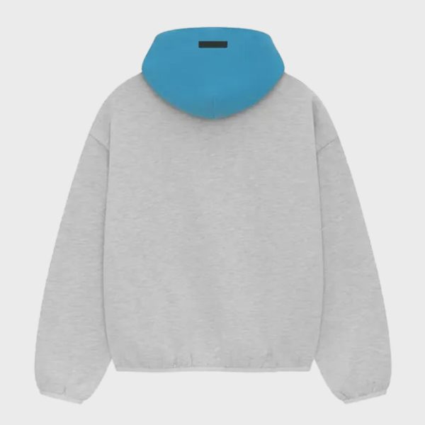 ShopFearOfGodEssentialsSkyHoodGreyPulloverHoodie