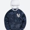 ShopKithNewYorkYankeesBlueBomberVarsityJacket