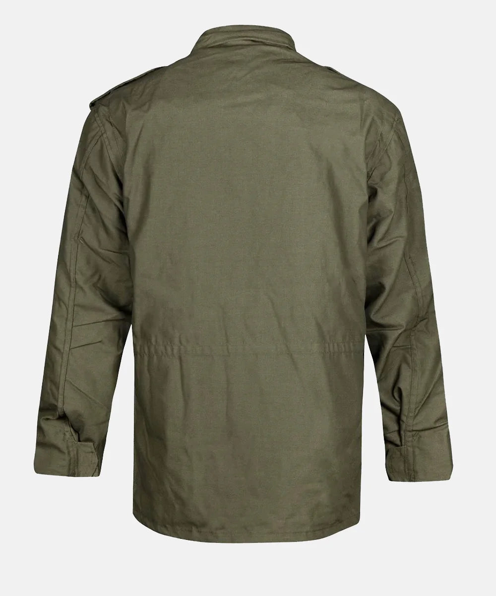 Shop M65 Field Jacket with Detachable Liner Olive Green Jacket For Sale