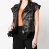 ShortSleeveBlackLeatherJacket
