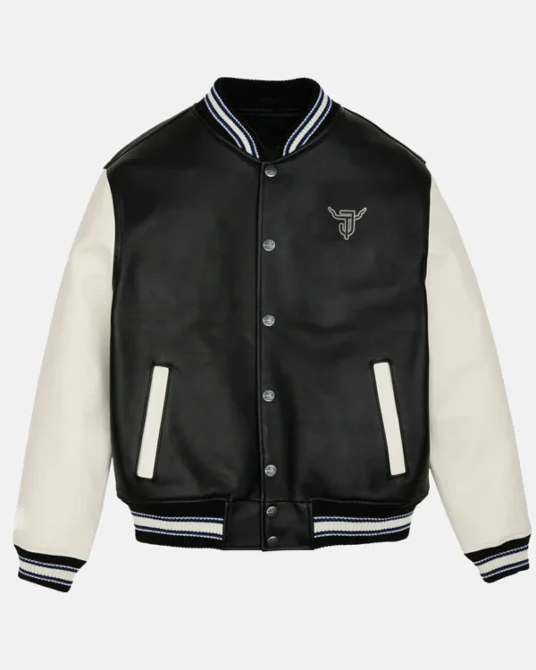Skull Eagle Limited Edition Iconic Ghost Rider Black Leather Bomber Jacket