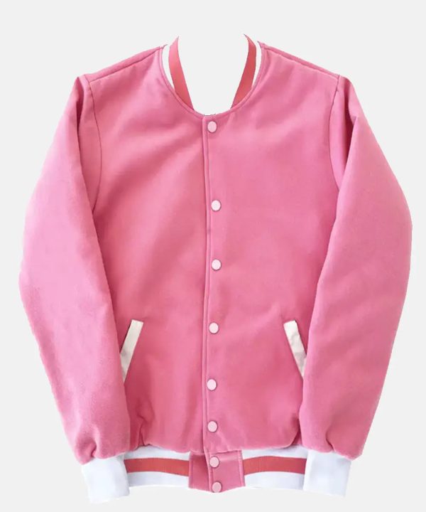 Steven Amazing Universe Pink Varsity Jacket