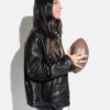 SuperBowlLIXTabithaOversizedLeatherMotoJacketblack