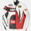 SupremeYohjiYamamotoWhieLeatherJacket