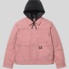 SupremexDickiesWorkHoodedJacketPink