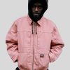SupremexDickiesWorkHoodedPinkJacket