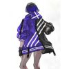 Takken 8 Reina Mishima Purple and Black Bomber Jacket