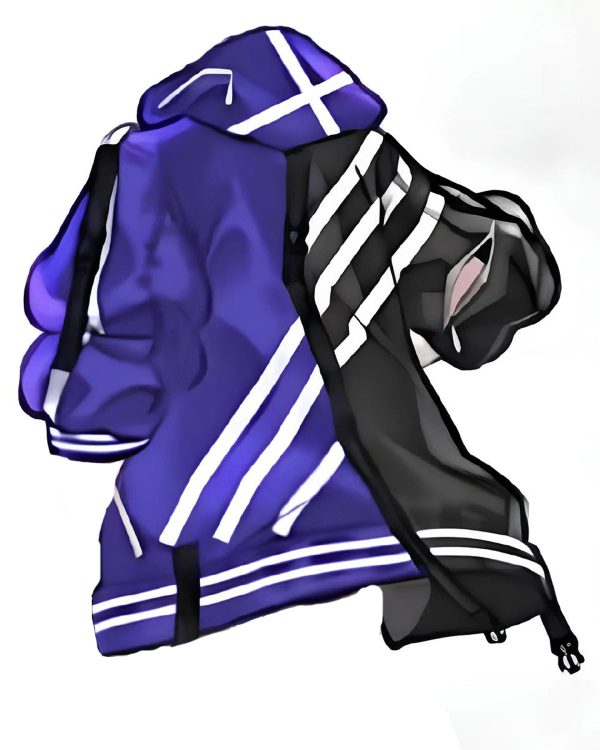 Tekken 8 Reina Leather Hooded Jacket