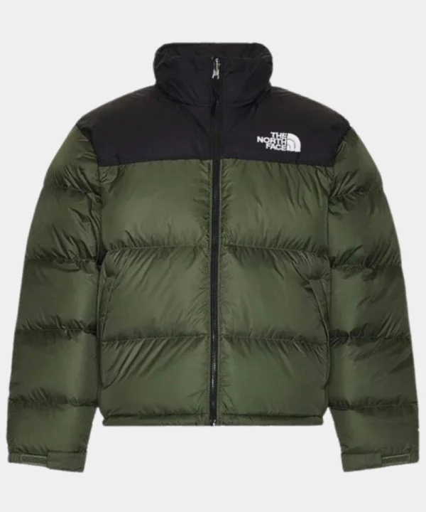 The North Face 1996 Retro Nuptse 700 Fill Packable Green & Black Puffer Jacket