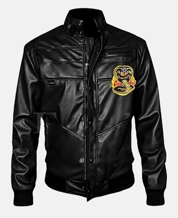 TheKarateKidCobraKaiBlackLeatherJacket