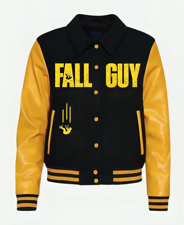  The Fall Guy Ryan Gosling Carpool Letterman Jacket