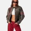 Thunde rWashed Leather Jacket