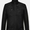 Top G Andrew Tate Black Leather Biker Jacket