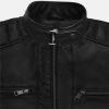 TopGAndrewTateBlackLeatherBikerJacket