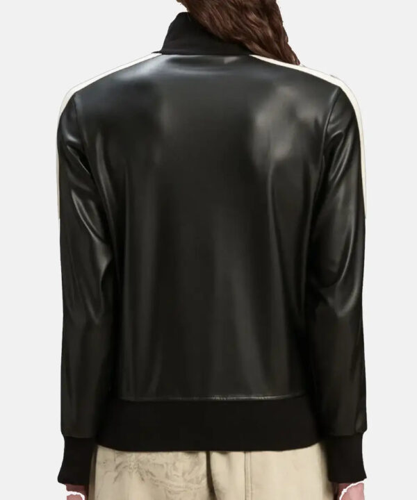 TrackLeatherEffectJacket
