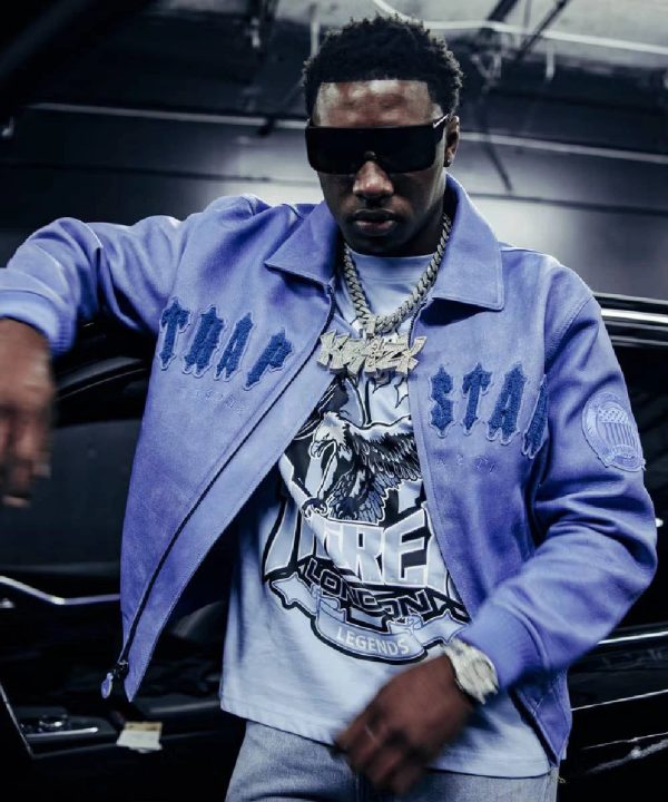Trapstar And Avirex New Collaborations Purple Leather Bomber Jacket