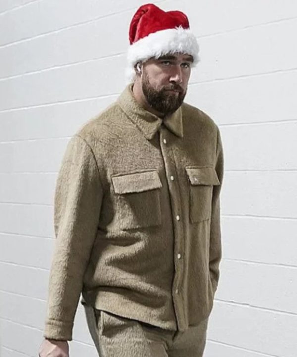 TravisKelceChiefsJacketChristmas