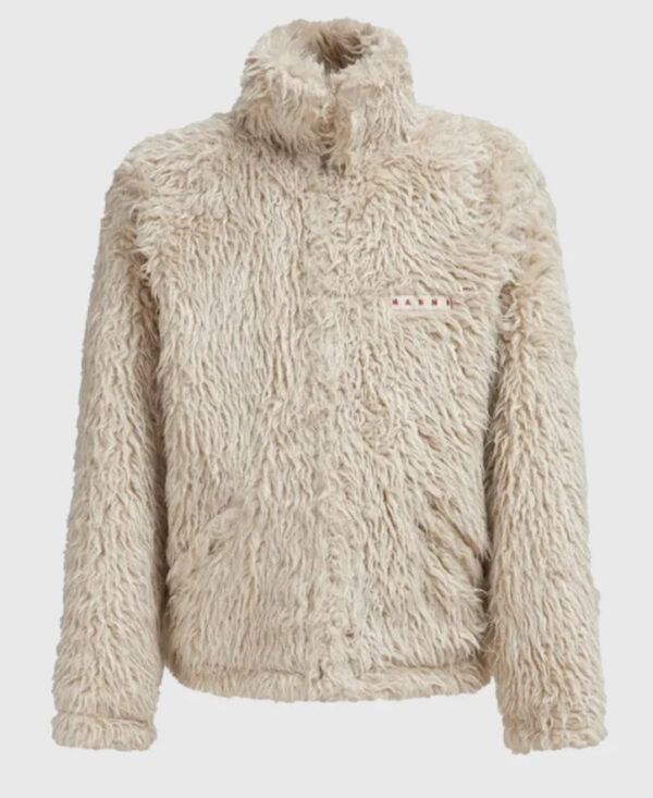 TravisKelceMARNIOatShaggyJacketFur