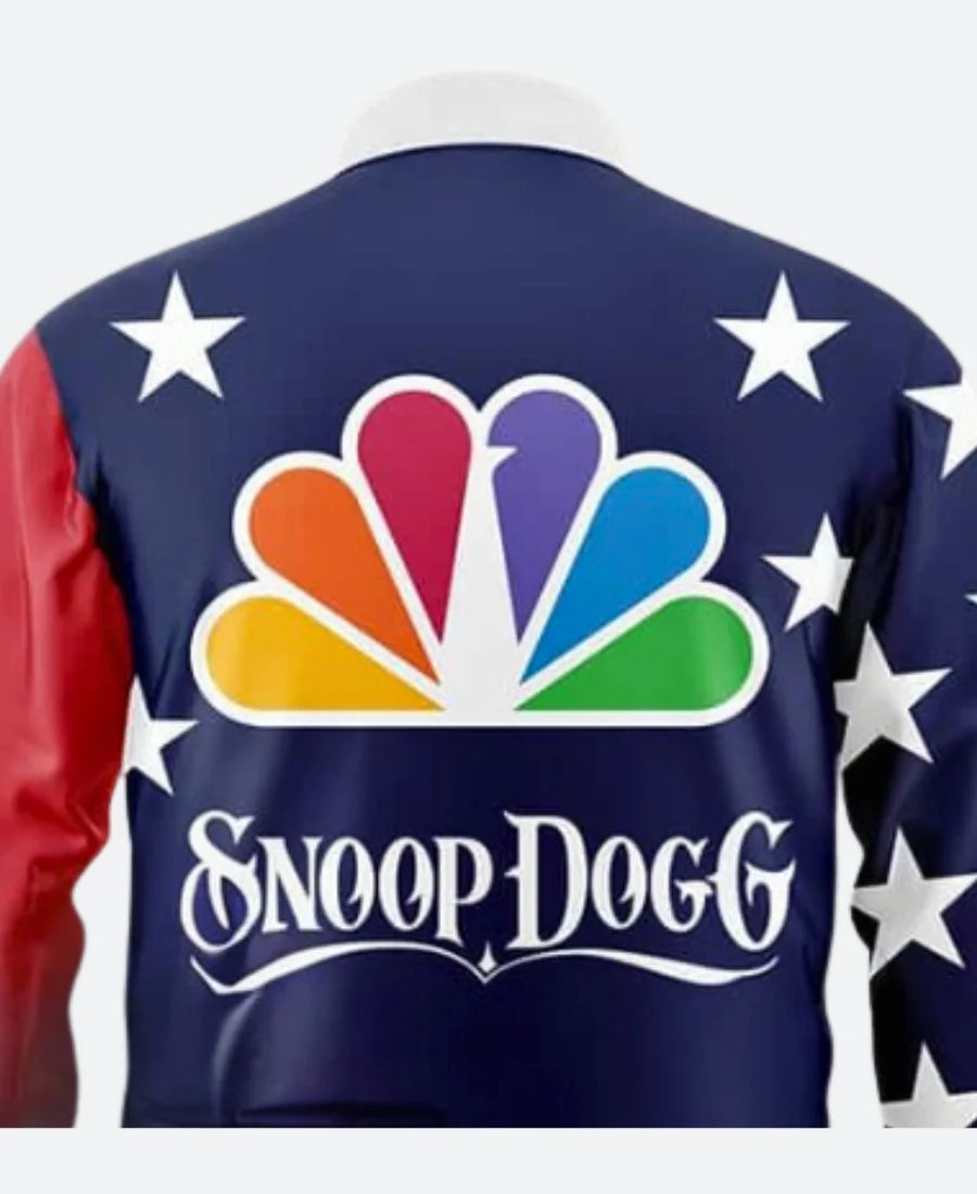U.SOlympic 2024 Team USA Snoop Dogg Leather Jacket For Sale