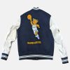 UCLABruinsNavyLettermanBomberJacketForMenandWomen