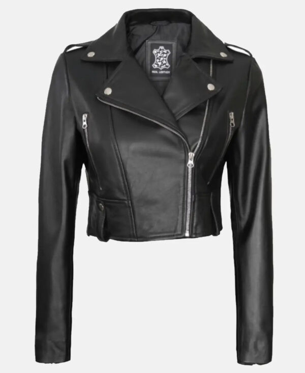 UEFAEURO2024GeorginaRodriguezBlackCropJacket