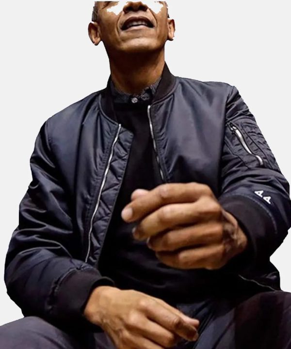 Obama 44 Bomber Jacket - Image 3