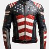 UltimateAmericanFlagBikerJacket