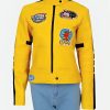 UmaThurmanKillBillYellowLeatherJacket