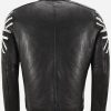 UnionJackSilverBikerLeatherJacketForSale