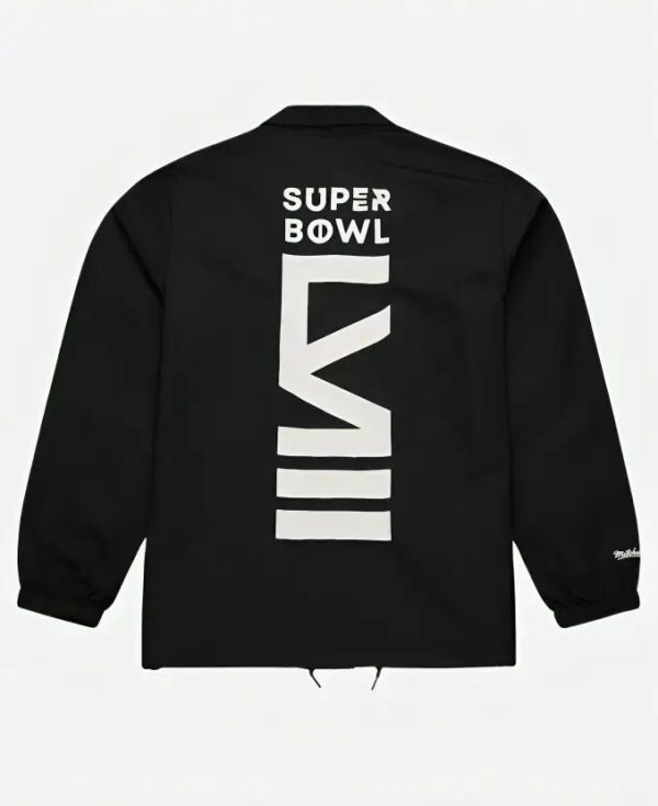 UnisexUsherXNFLSuperBowlLVIIICoachesBlackJacket