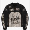 Vanson Raffia Leather Lakers (Aime Leon Career 40k) Lebron James Leather Jacket