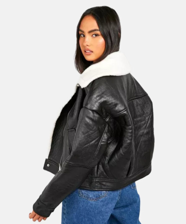 WomenAviator_ShearlingBlackLeatherFurJacket