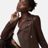 WomenLamarqueDonnaIconicLeatherMotorcycleJacketSale