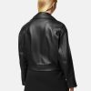 Women_sVersaceBlackLeatherMotorcycleCropJacket