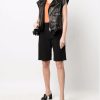 WomkenShortSleeveLeatherBikerJacket