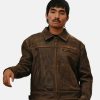 brownDistressedLeatherMutimerLeatherJacket
