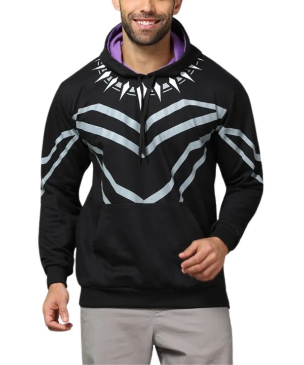 Black Panther Black Hoodie Unisex