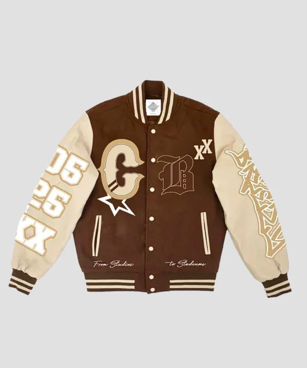 Chris Brown Varsity Bomber Jacket