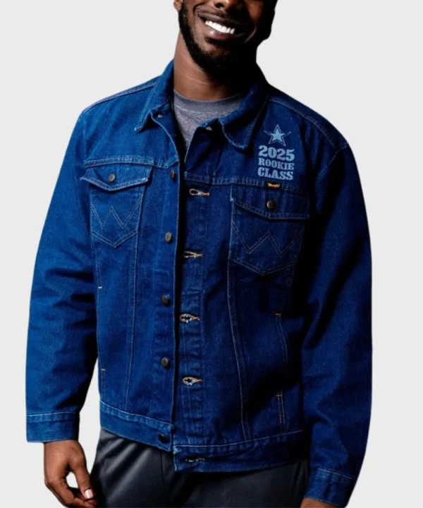 Dallas Cowboys 2025 Rookie Class Wrangler Denim Jacket