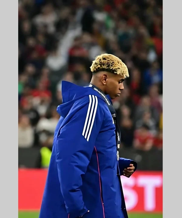 Lamine Yamal UEFA Nations League 2025 Coat Blue