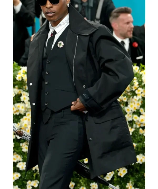 MetGalaASAPRockyCoatBlack