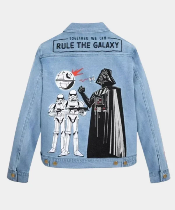 UnisexDisneylandTogetherWeCanRuletheGalaxyStarWarsDenimJacket