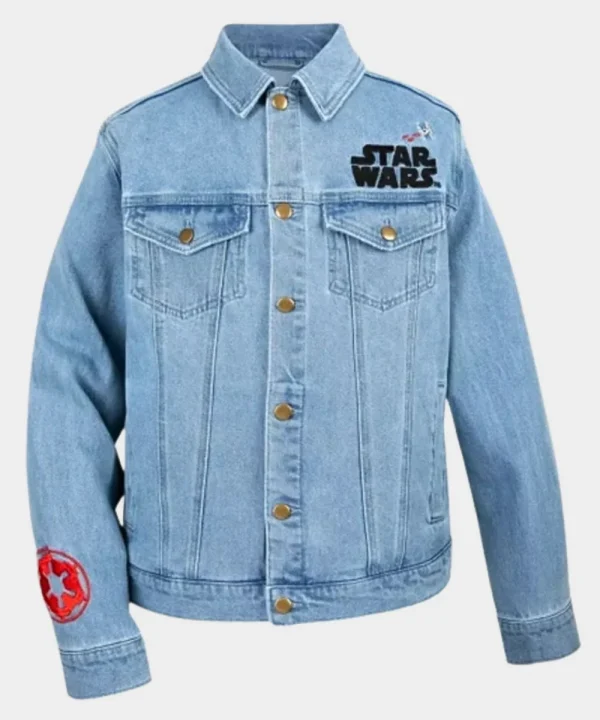 UnisexDisneylandTogetherWeCanRuletheGalaxyStarWarsDenimJacketBlue
