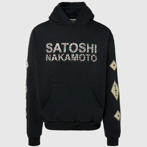 21 Savage Satoshi Nakamoto Hoodie Black
