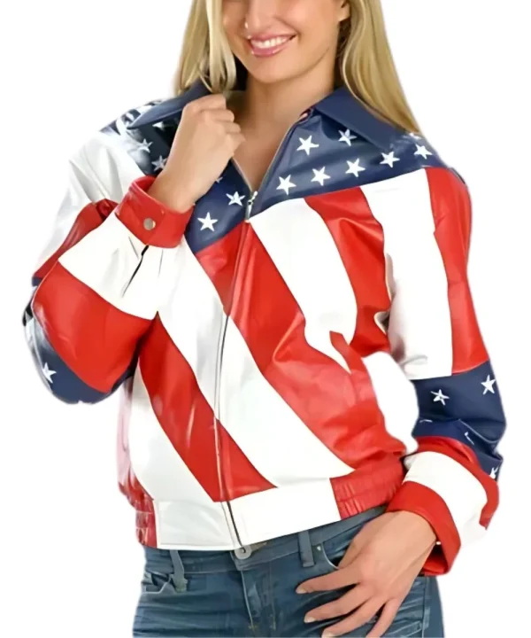 Cowboy Carter Tour 2025 Beyonce Michael Hoban American Flag Jacket