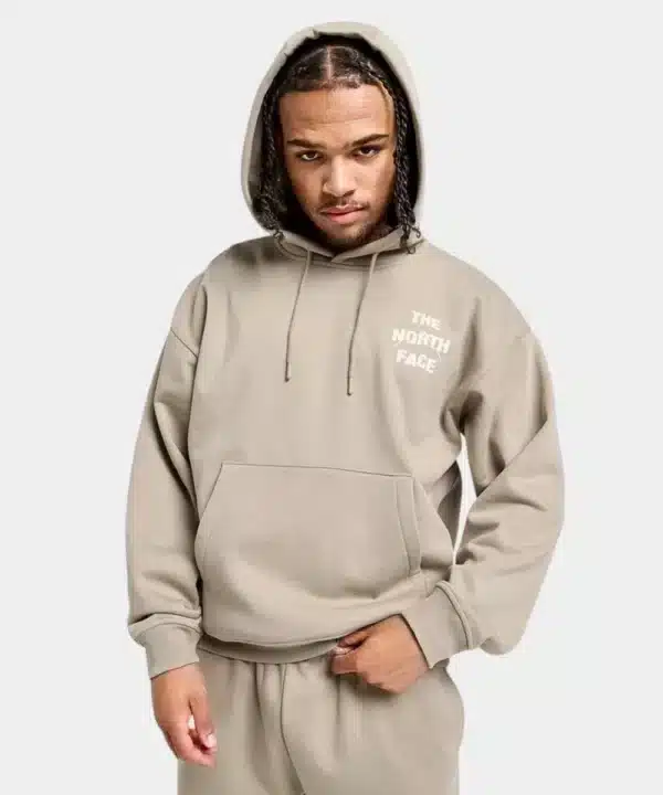 Men's The North Face Sobretta Oversized Hoodie Beige